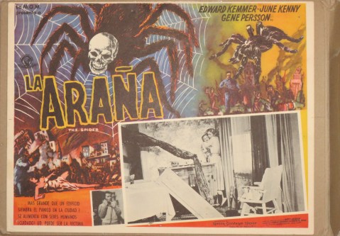 The Spider - Mexican Lobby Card