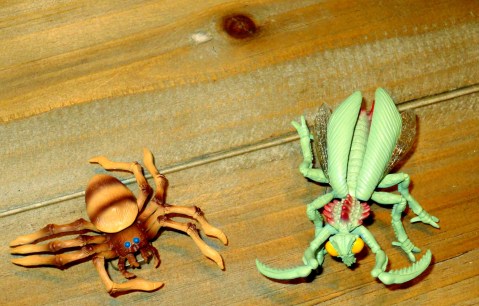 Very wee giant monsters.