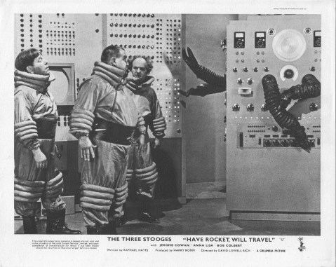 Have Rocket -- Will Travel - Robot Lobby Card