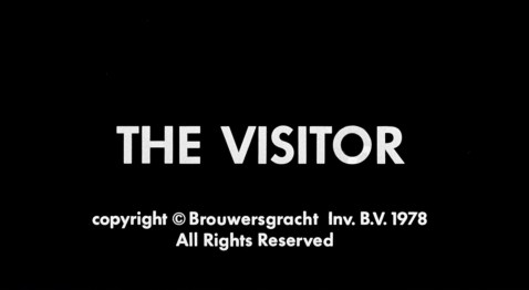 This title screen is too sedate and normal for this movie.