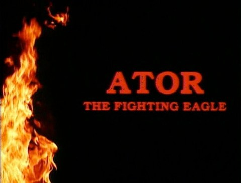 Flames... Burning... On the side of my title credits!