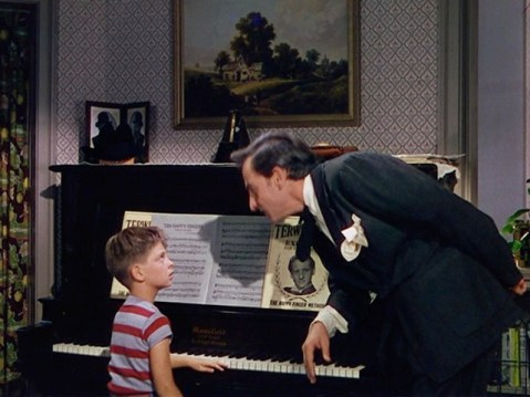 "You're going play '10 Happy Fingers' even if I have to break all of yours."