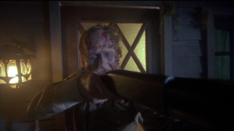 Jerry hallucinates that Sir is the sheriff they killed.