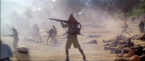 His job is to carry the phonograph.