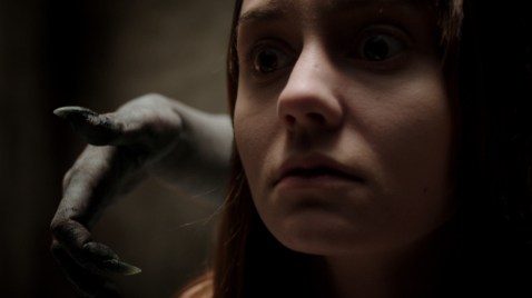 The vengeful spirit encroaches on Eva's soul.